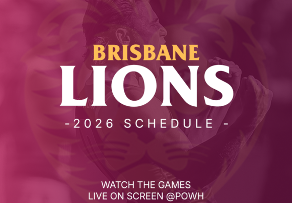 Brisbane Lions 2026 game schedules