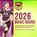 NRL Magic Round 2026 Schedule