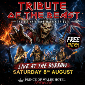Tribute of the Beast – Iron Maiden Tribute Live at The Burrow