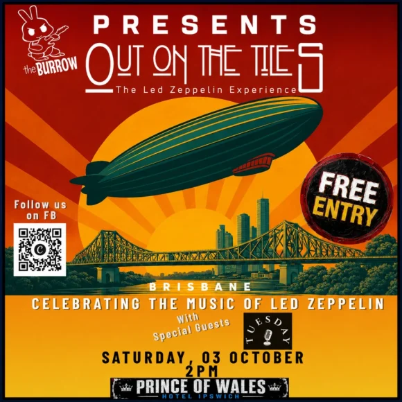 Out on the Tiles – The Led Zeppelin Experience Live at The Burrow