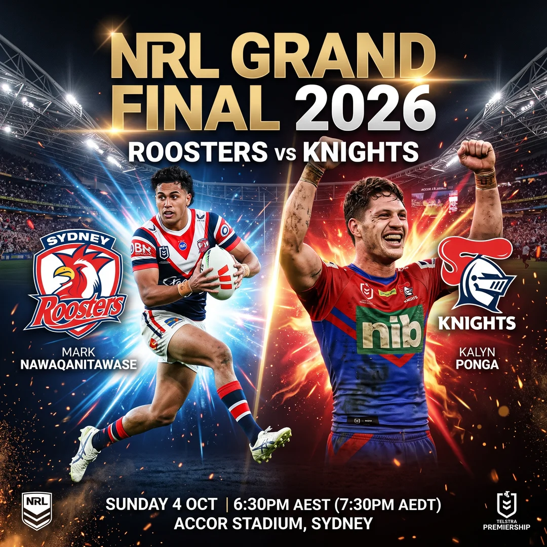 sydney-roosters-vs-newcastle-knights-nrl-finals-2026 NRL Grand Final 2026: Sydney Roosters vs Newcastle Knights